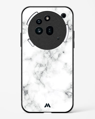Bleached Bone Marble Glass Case Phone Cover (Nothing)