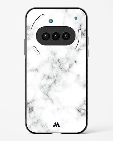 Bleached Bone Marble Glass Case Phone Cover (Nothing)