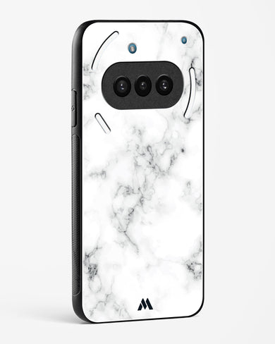 Bleached Bone Marble Glass Case Phone Cover (Nothing)