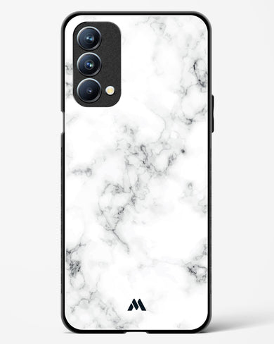 Bleached Bone Marble Glass Case Phone Cover (Oppo)