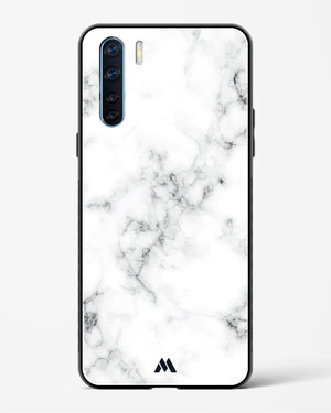 Bleached Bone Marble Glass Case Phone Cover (Oppo)