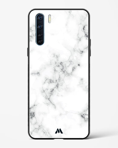 Bleached Bone Marble Glass Case Phone Cover (Oppo)