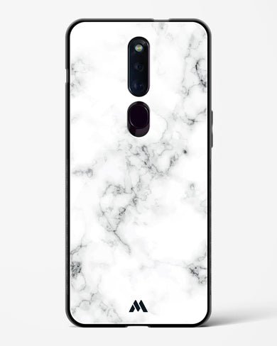 Bleached Bone Marble Glass Case Phone Cover (Oppo)