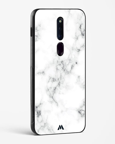 Bleached Bone Marble Glass Case Phone Cover (Oppo)