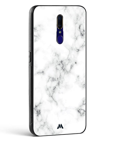 Bleached Bone Marble Glass Case Phone Cover (Oppo)