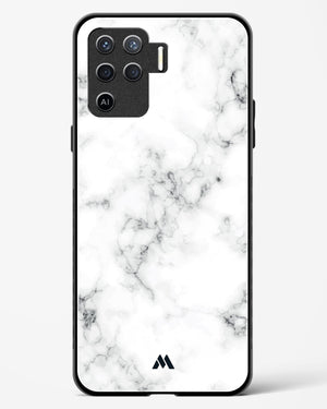 Bleached Bone Marble Glass Case Phone Cover (Oppo)