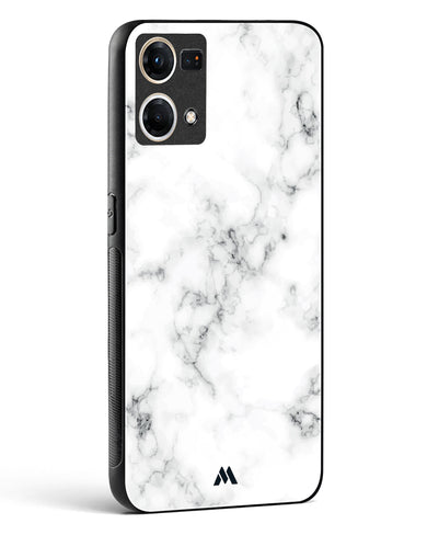 Bleached Bone Marble Glass Case Phone Cover (Oppo)