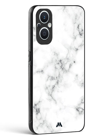 Bleached Bone Marble Glass Case Phone Cover (Oppo)