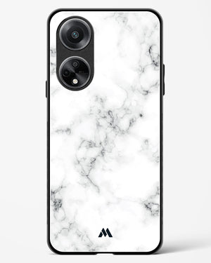 Bleached Bone Marble Glass Case Phone Cover (Oppo)