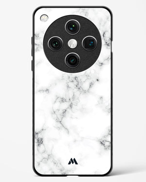 Bleached Bone Marble Glass Case Phone Cover (Oppo)