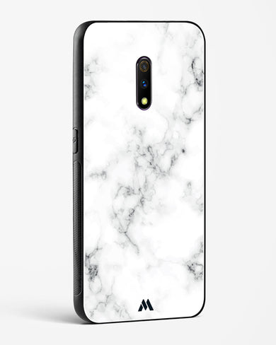 Bleached Bone Marble Glass Case Phone Cover (Oppo)