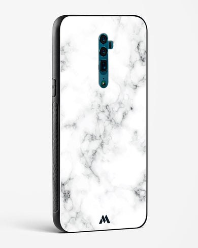 Bleached Bone Marble Glass Case Phone Cover (Oppo)