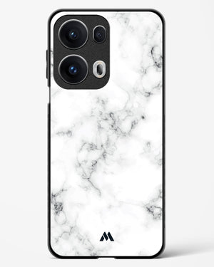 Bleached Bone Marble Glass Case Phone Cover (Oppo)