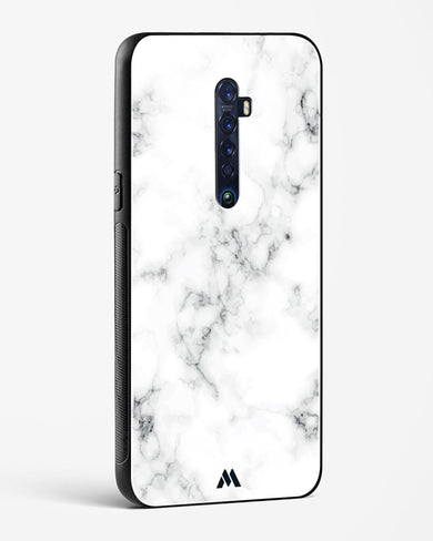 Bleached Bone Marble Glass Case Phone Cover (Oppo)