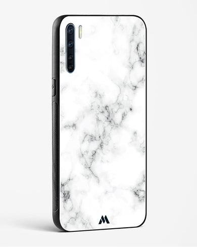 Bleached Bone Marble Glass Case Phone Cover (Oppo)