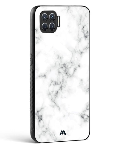 Bleached Bone Marble Glass Case Phone Cover (Oppo)