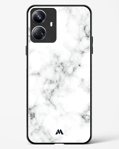 Bleached Bone Marble Glass Case Phone Cover (Realme)