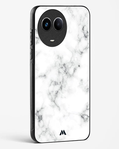 Bleached Bone Marble Glass Case Phone Cover (Realme)