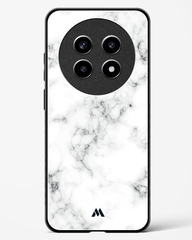 Bleached Bone Marble Glass Case Phone Cover (Realme)