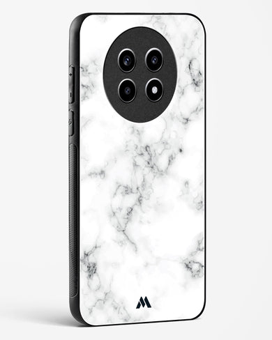 Bleached Bone Marble Glass Case Phone Cover (Realme)