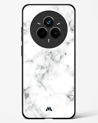 Bleached Bone Marble Glass Case Phone Cover (Realme)