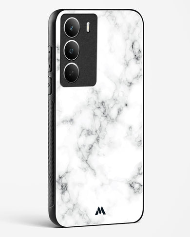 Bleached Bone Marble Glass Case Phone Cover (Realme)