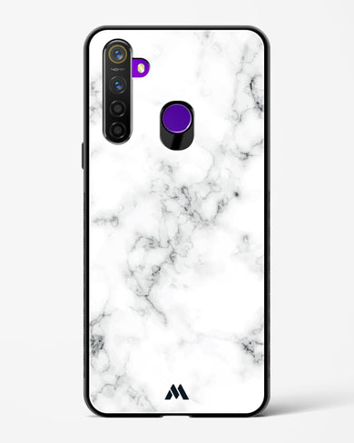 Bleached Bone Marble Glass Case Phone Cover (Realme)