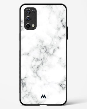 Bleached Bone Marble Glass Case Phone Cover-(Realme)