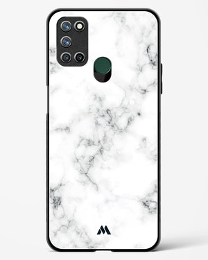 Bleached Bone Marble Glass Case Phone Cover (Realme)