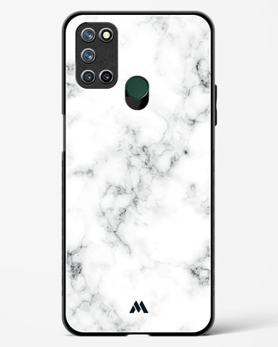 Bleached Bone Marble Glass Case Phone Cover (Realme)