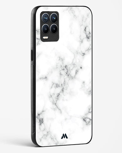 Bleached Bone Marble Glass Case Phone Cover (Realme)