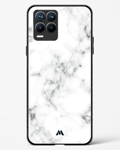 Bleached Bone Marble Glass Case Phone Cover (Realme)