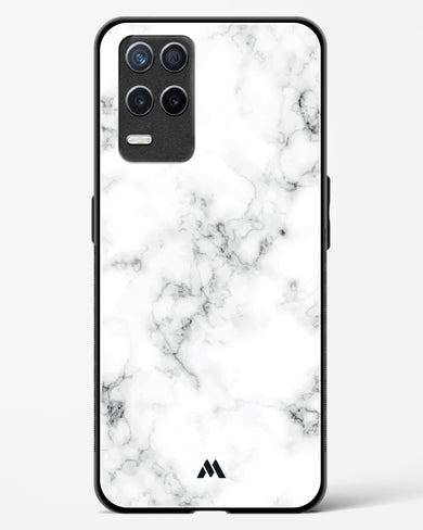 Bleached Bone Marble Glass Case Phone Cover (Realme)