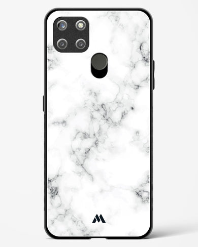 Bleached Bone Marble Glass Case Phone Cover (Realme)