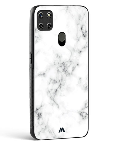 Bleached Bone Marble Glass Case Phone Cover (Realme)