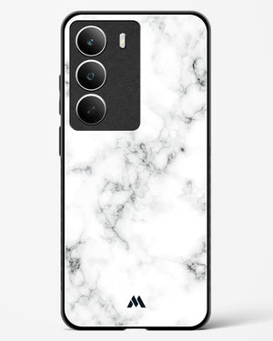 Bleached Bone Marble Glass Case Phone Cover (Realme)