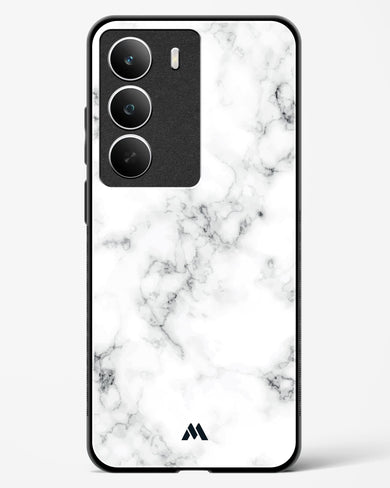Bleached Bone Marble Glass Case Phone Cover (Realme)