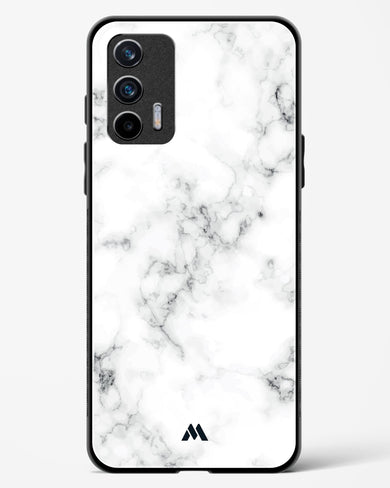 Bleached Bone Marble Glass Case Phone Cover (Realme)