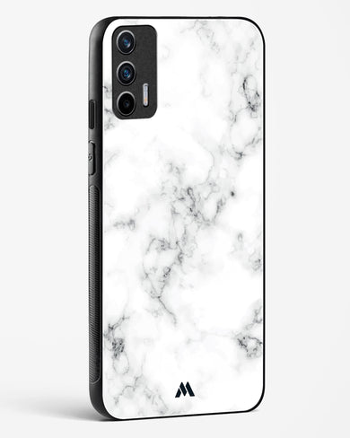 Bleached Bone Marble Glass Case Phone Cover (Realme)