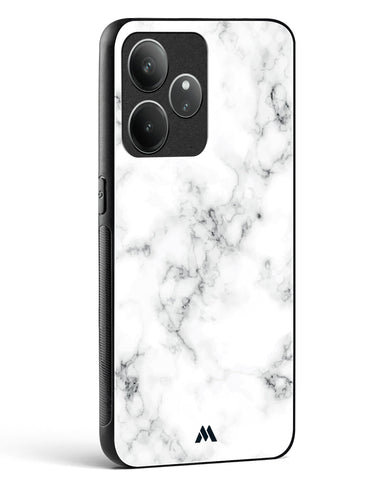 Bleached Bone Marble Glass Case Phone Cover (Realme)