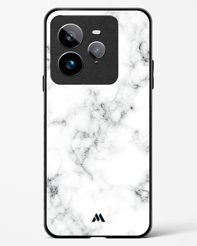 Bleached Bone Marble Glass Case Phone Cover (Realme)