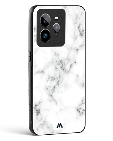 Bleached Bone Marble Glass Case Phone Cover (Realme)