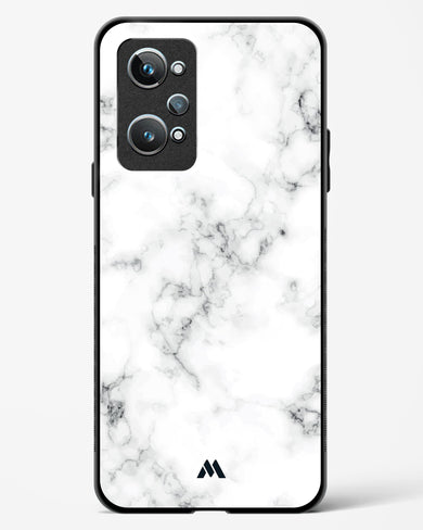 Bleached Bone Marble Glass Case Phone Cover (Realme)