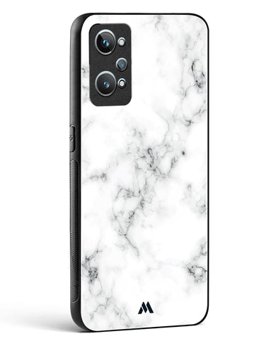 Bleached Bone Marble Glass Case Phone Cover (Realme)