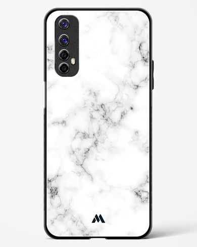 Bleached Bone Marble Glass Case Phone Cover (Realme)