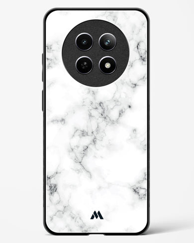 Bleached Bone Marble Glass Case Phone Cover (Realme)