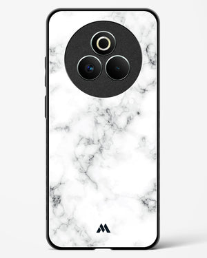 Bleached Bone Marble Glass Case Phone Cover (Realme)