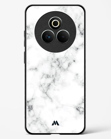 Bleached Bone Marble Glass Case Phone Cover (Realme)