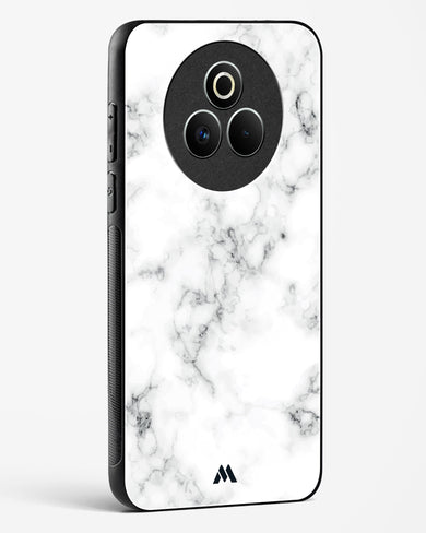 Bleached Bone Marble Glass Case Phone Cover (Realme)