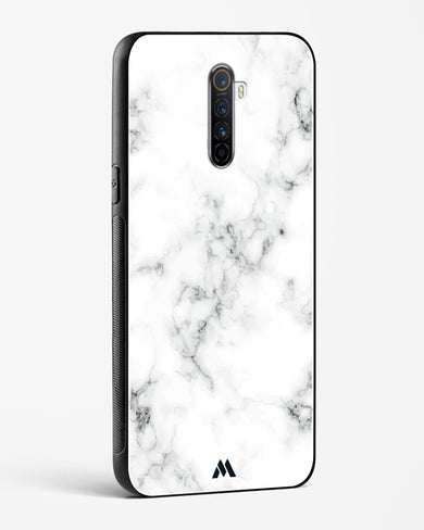 Bleached Bone Marble Glass Case Phone Cover-(Realme)